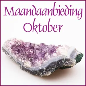 Edelsteen korting van de maand - Amethist