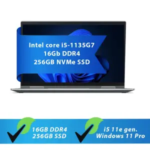 Lenovo Thinkpad X1 Yoga Gen 6 -Intel Core i5-1135G7 - 14 inch flip screen - Windows 11 Pro