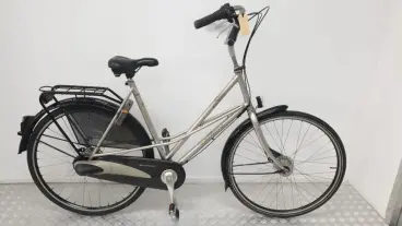 Batavus Stabilo stadsfiets 57 cm grijs, zijaanzicht