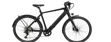Velo de Ville 6TY e-bike zwart, Fazua-motor, Deep Black Matt