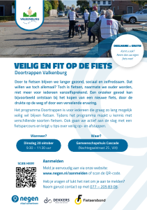 Doortrappen Valkenburg: veilig en fit op de fiets