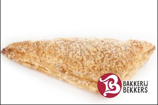4 appelflappen voor €8 bij afhalen bij Bakkerij Bekkers aan het St. Trudoplein in Eindhoven
