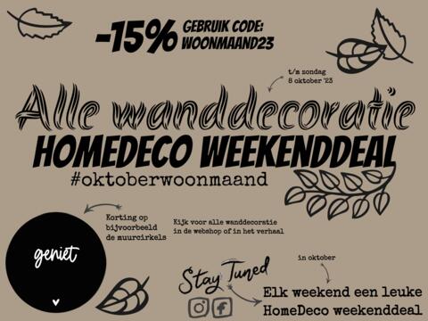 HomeDeco weekenddeal 1