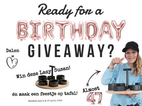 Birthday Giveaway