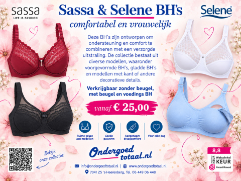 Sassa en Selene BH's nieuw