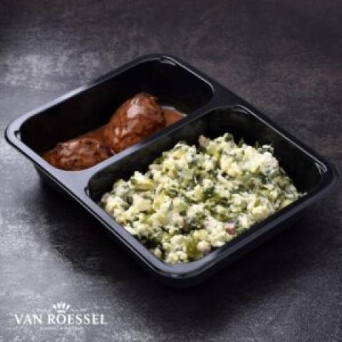Menu Andijviestamp bal gehakt