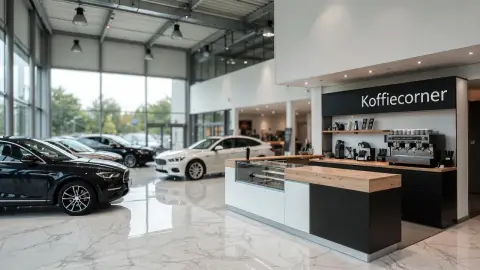 Auto Danenberg in Hoogwoud, kom langs voor een kop koffie