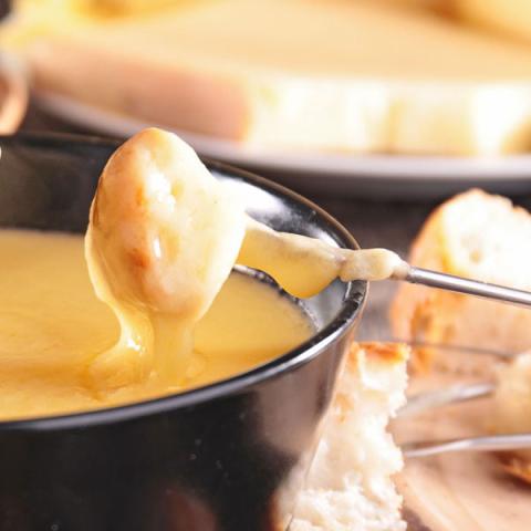 kaasfondue met stompetoren