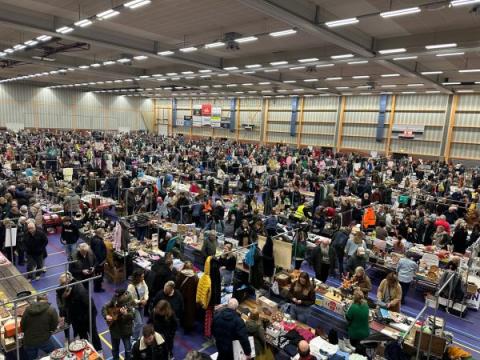 Vlooienmarkt noordwijk, sporthallen duinwetering zondag 1 november 2026