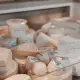 Buitenlandse kaas toonbank met heerlijke kazen