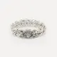 208 E - Nathalie Small Texture bracelet silver