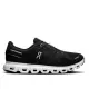 On Running Cloud 6 Black White Wandelschoenen Dames