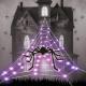 LED spinnenweb met spin 5 x 4,8 meter