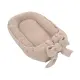 Soosie Teddy Bow babynestje met strik, Beige / Bruin