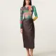 Jara Top | Deep Purple/Mandarin Orange