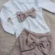Bow Set Lizzy Beige