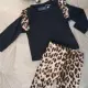 Qute Leopard Set Black