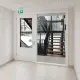 Schoon trappenhuis in een appartementencomplex