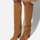 Roman Laars hoog Suede Cognac