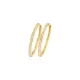 Blush Oorringen 7306YZI - Geel Goud (14k) met Zirkonia