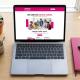 Laptop met onepager website op bureau — onepager laten maken bij Signatures Putten