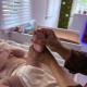Rustgevende Shantala babymassage