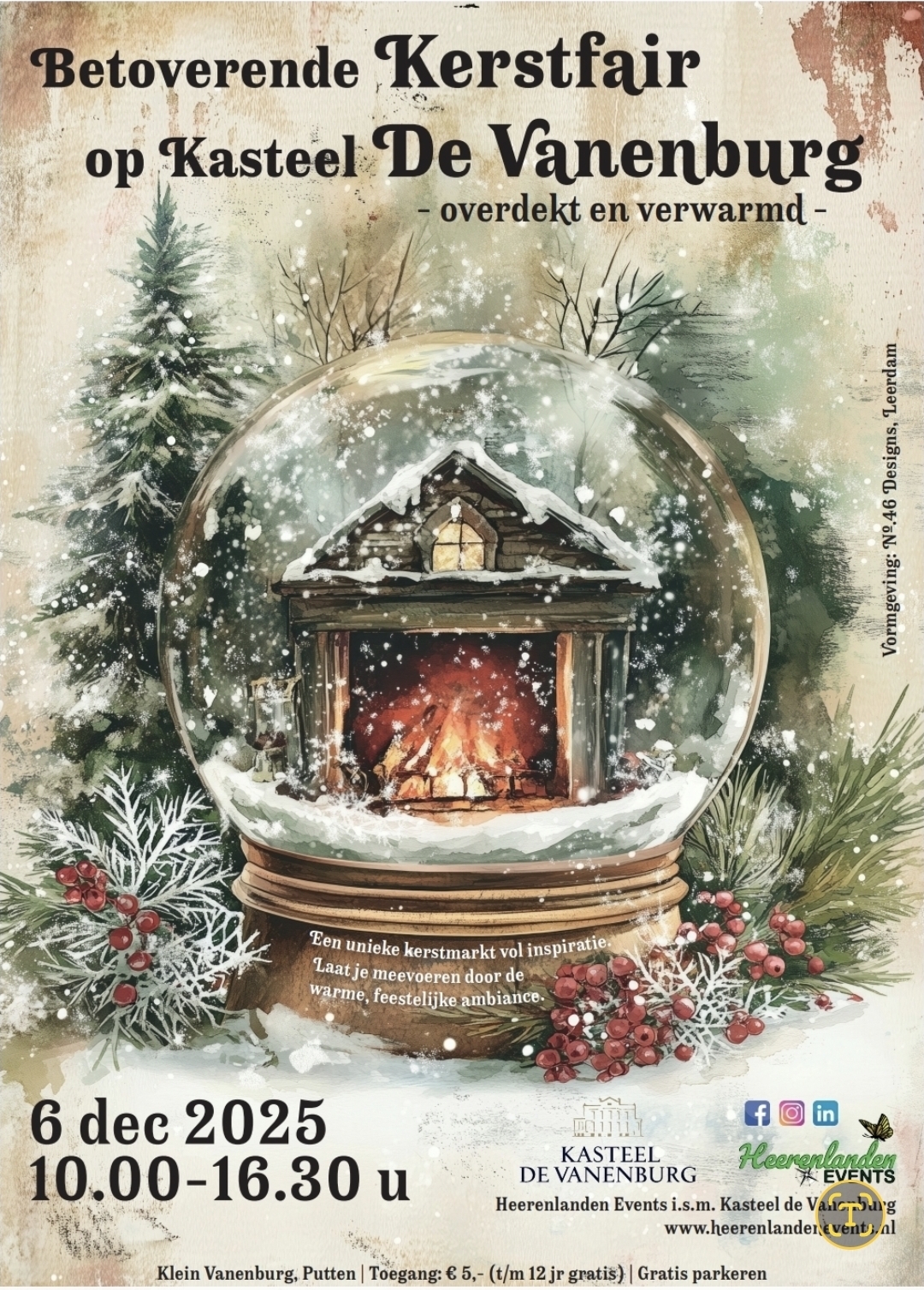 Kerstfair op Kasteel De Vanenburg
