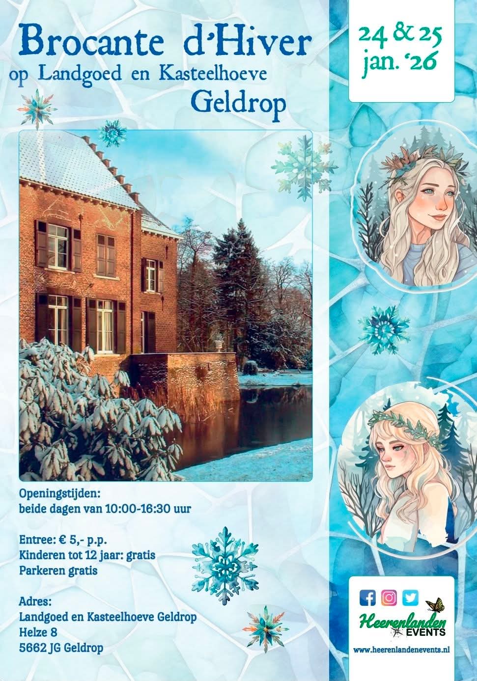 Brocante d’Hiver op Kasteel Geldrop