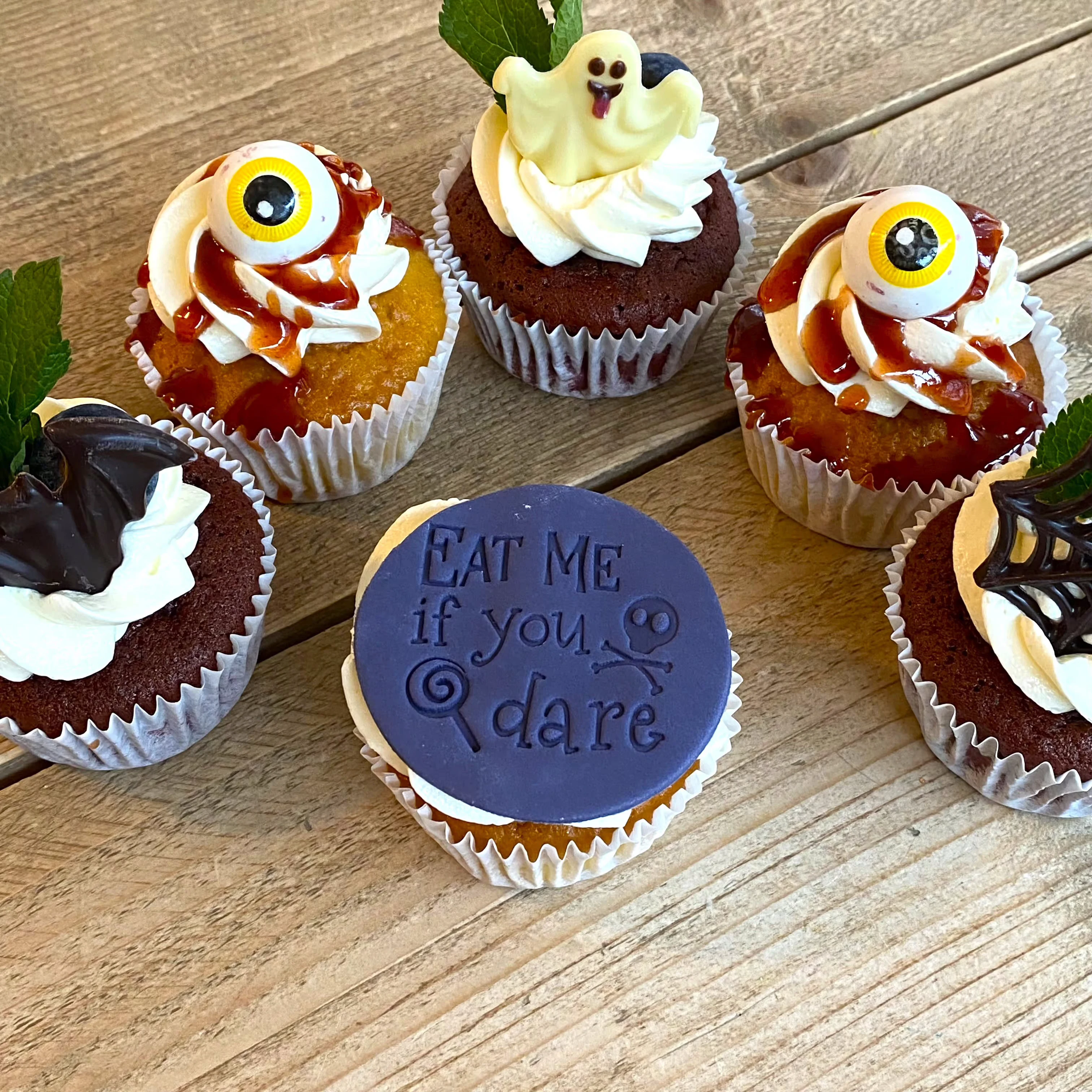 Halloween cupcakes en taarten bestellen in Amsterdam van 1 t/m 31 oktober 2026