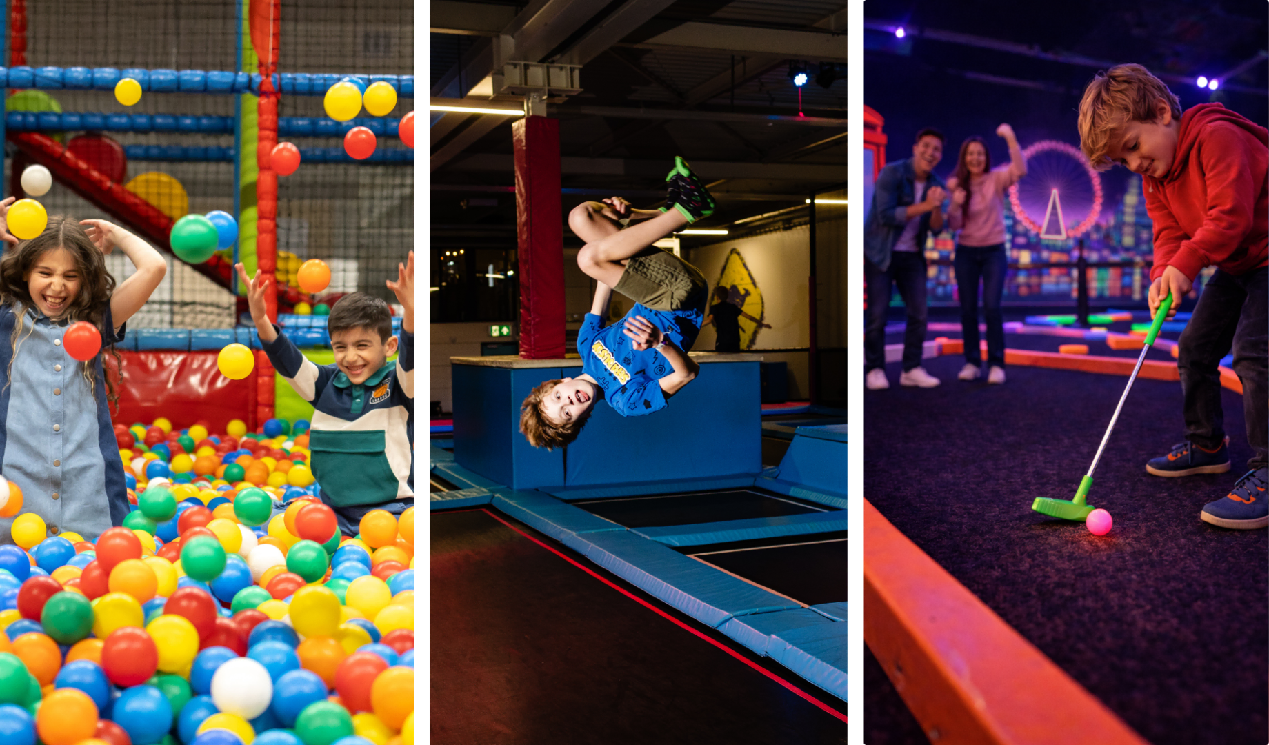 FunZone Breda: binnenspeeltuin, trampolinepark en glow minigolf