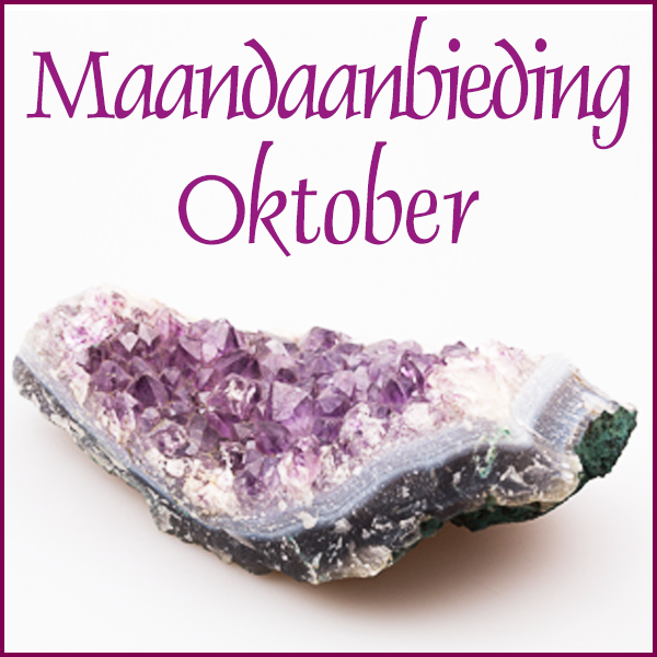 Oktober: 10% korting op amethist bij Edelsteenwinkel Karbonkel in Zeist