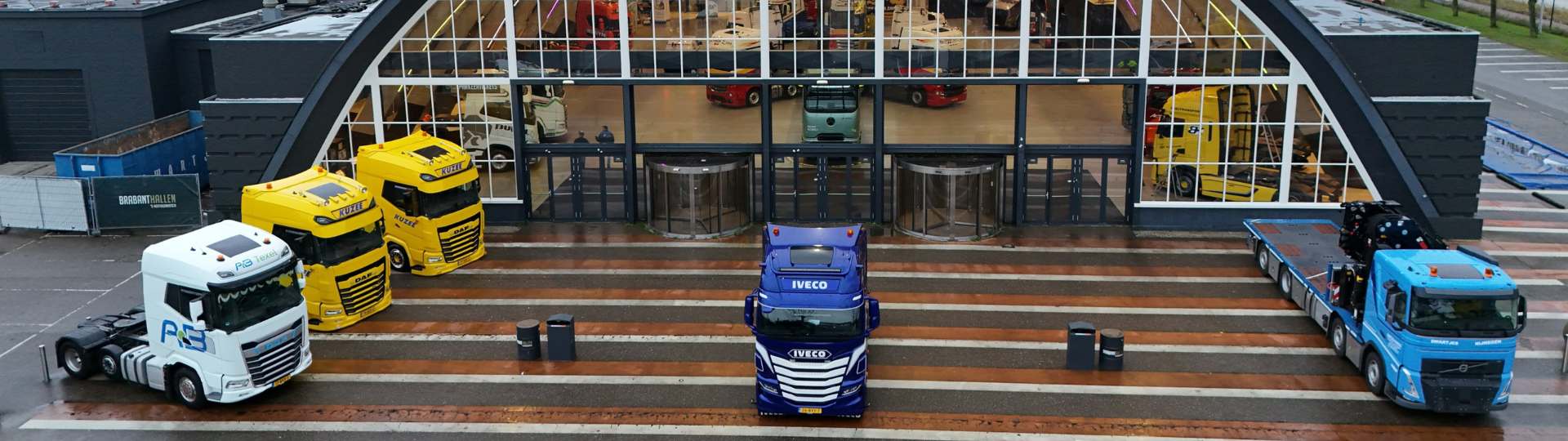 Mega Trucks Festival op 12 en 13 december 2026 in de Brabanthallen met meer dan 400 trucks