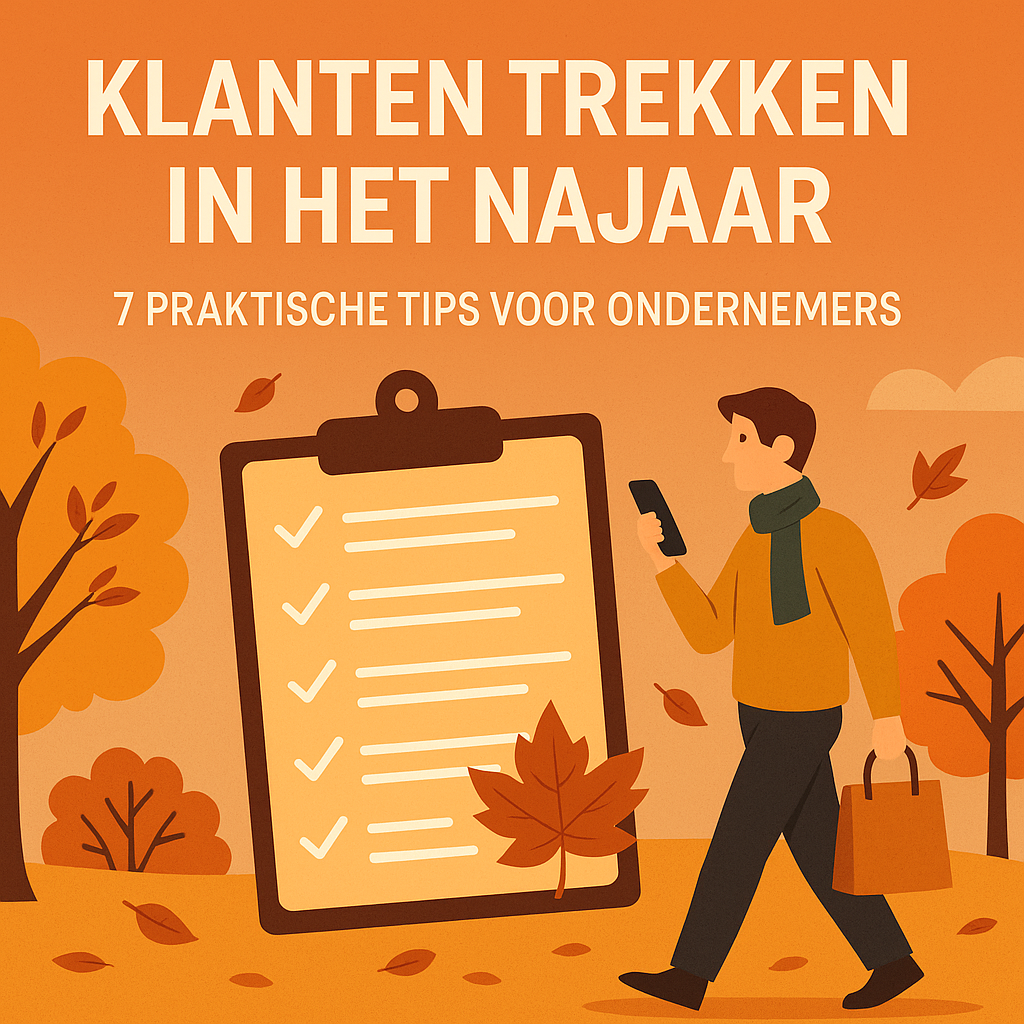 Zo trek je klanten in het najaar: 7 Praktische tips voor lokale ondernemers